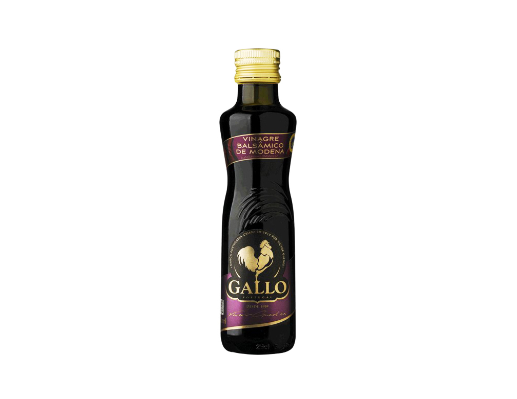 VINAGRE BALSÂMICO DE MODENA GALLO 250 ML (CX 6 VD)